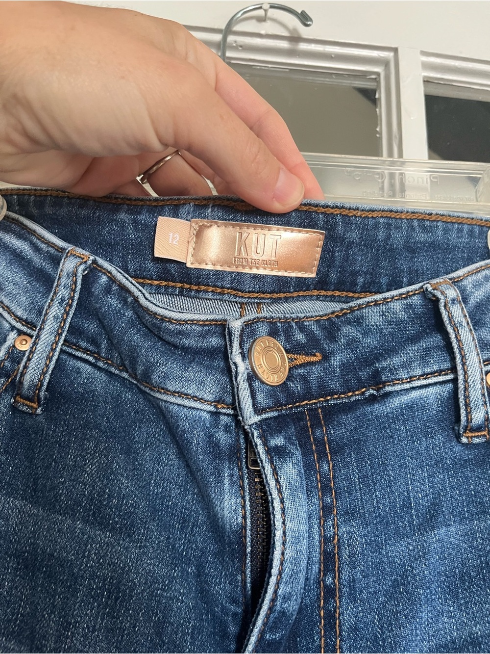 Kut high rise Charlotte Culottes - Picture 4 of 5
